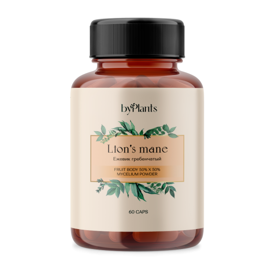 ByPlants Lion`s Mane Mix 50/50 (60 капс)