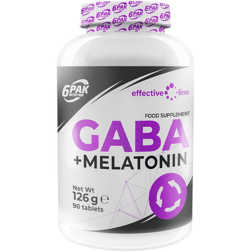 6PAK EF GABA+Melatonin (90 табл)
