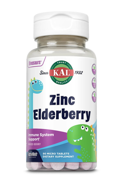 KAL Zinc Elderberry ActivMelt (90 табл)