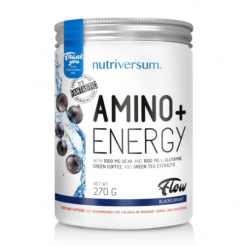 Nutriversum Flow AMINO+ ENERGY (270 гр)