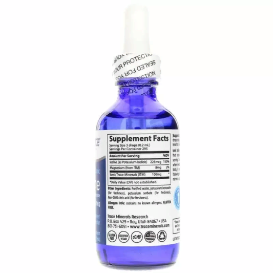 Trace Minerals Ionic Iodine 225 мкг (59 мл)