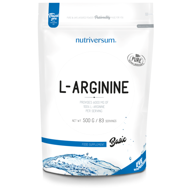 Nutriversum Basic L-Arginine (500 гр)