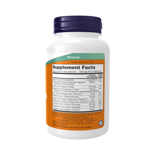 NOW Full Spectrum Mineral (120 капсул)