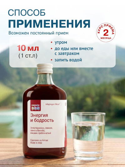 ВОЛШЕБНЫЙ ЛЕС Энергия и бодрость (250 мл)