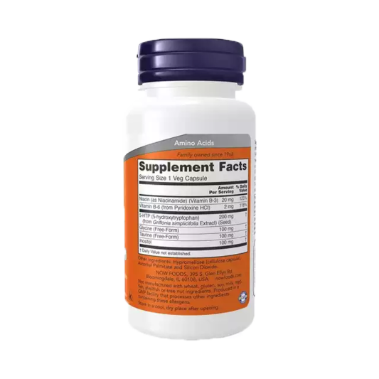 NOW 5-HTP 200 мг (60 вег.капс)